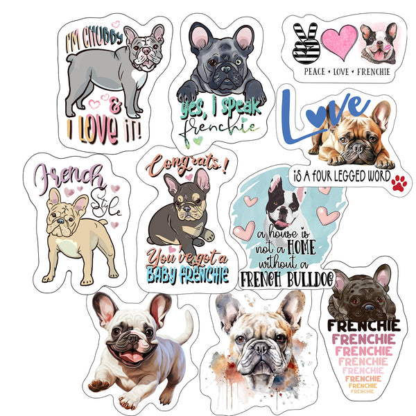 French Bulldog Stickers