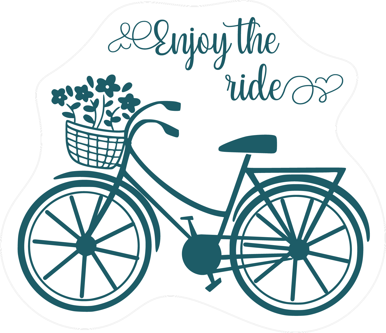 Bicycle Stickers, Ten Vinyl Stickers Supporting  Bicycle, Great  Bicycle Gift, Decorative Stickers