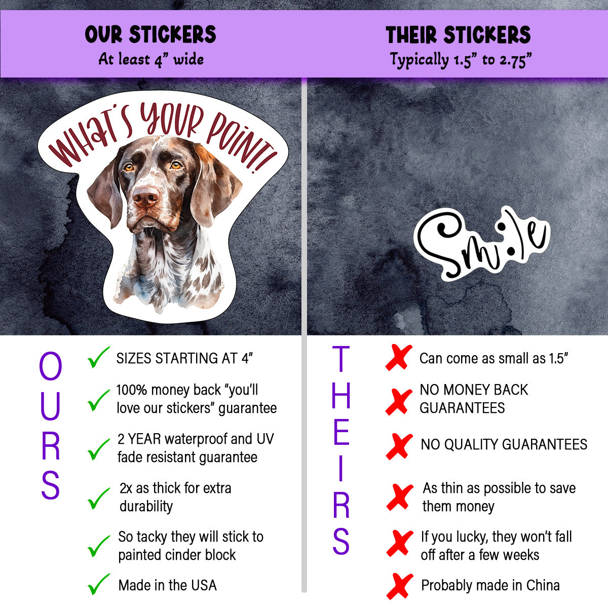 German Shorthair Pointer Stickers