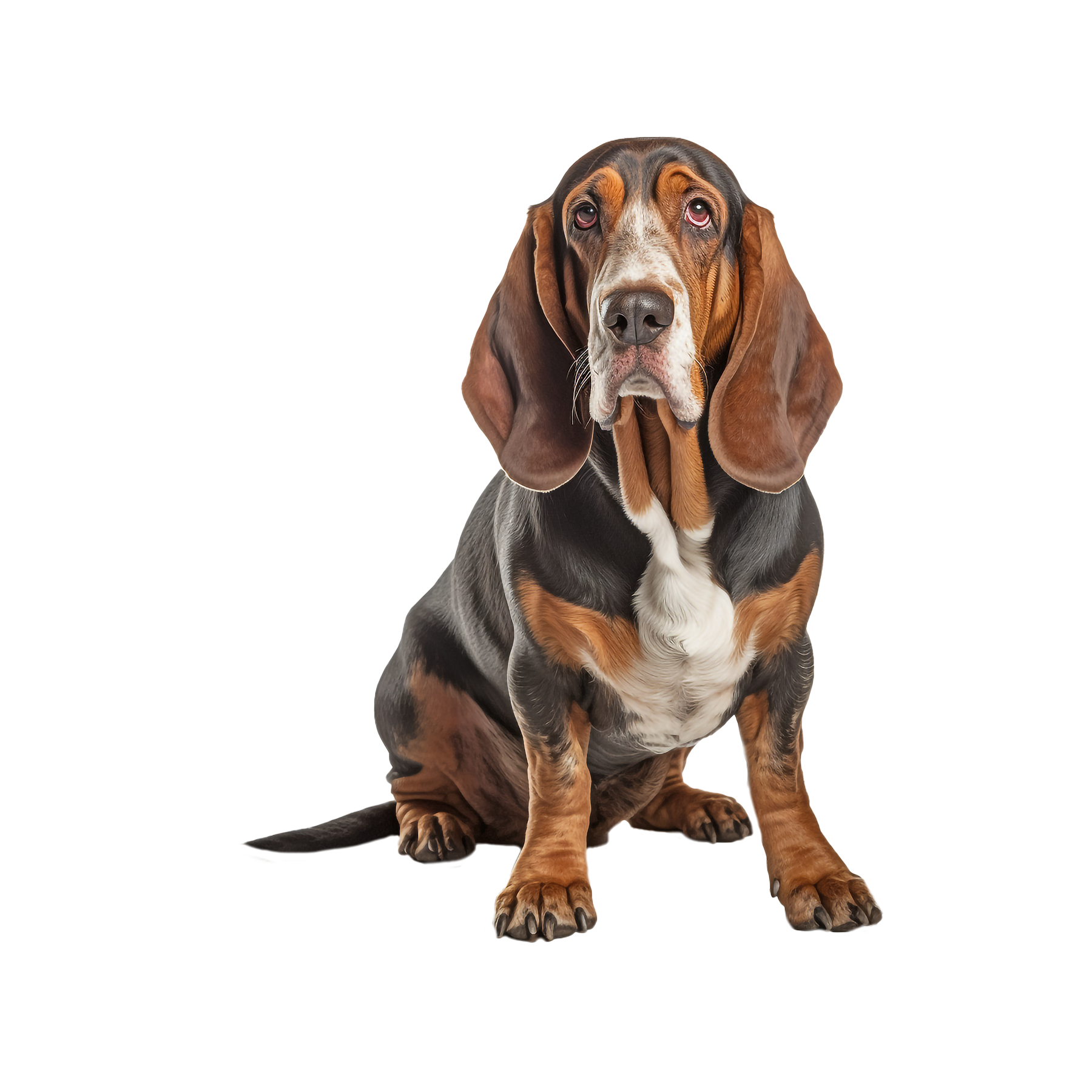 Basset Hound Tumbler and Ten Large Digitally Printed Basset Hound Stickers, Basset Hound Gift for Basset Hound Lovers