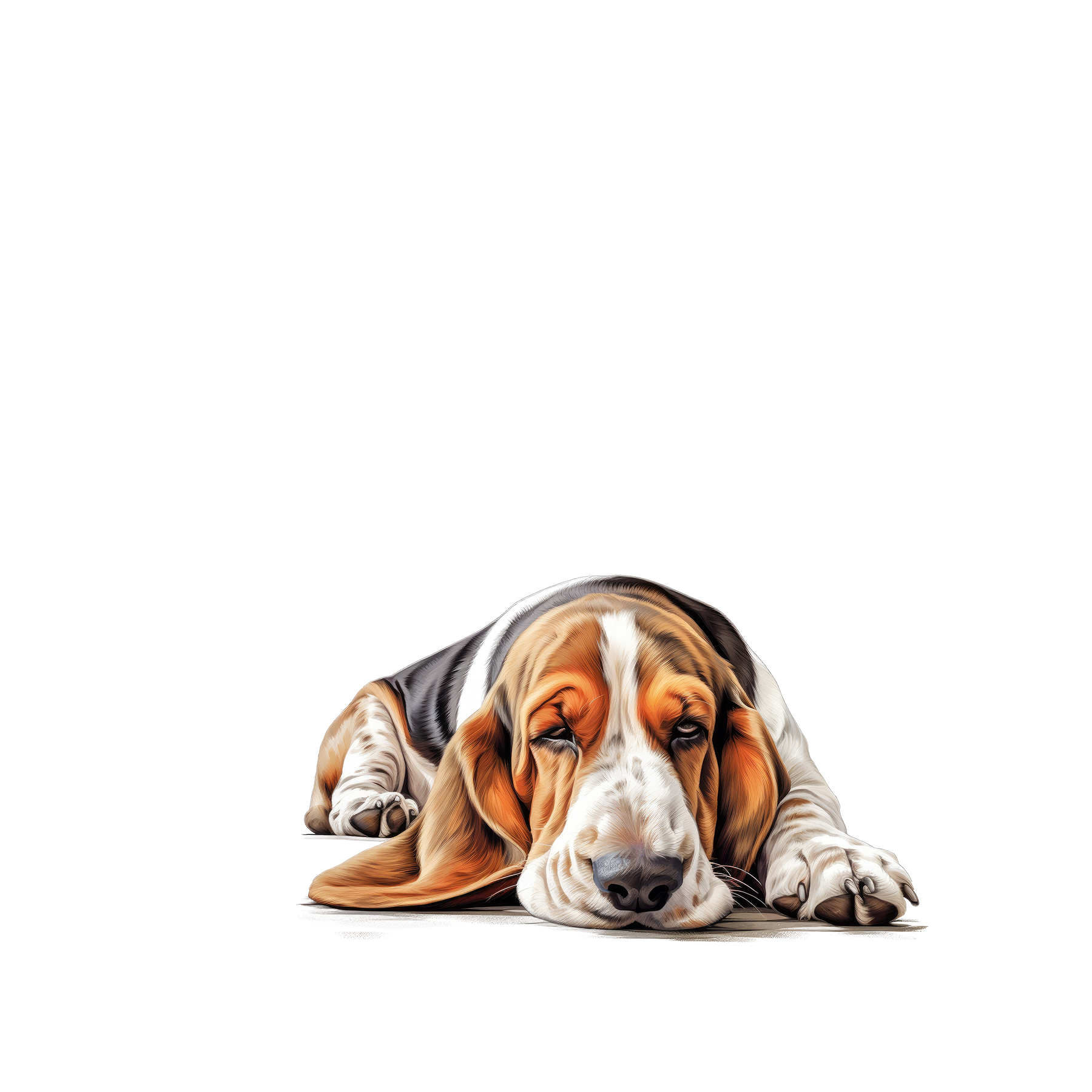 Basset Hound Tumbler and Ten Large Digitally Printed Basset Hound Stickers, Basset Hound Gift for Basset Hound Lovers