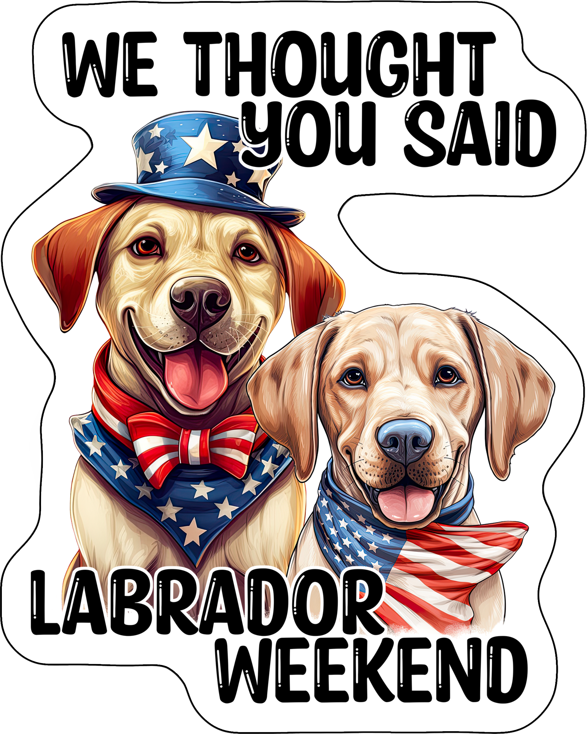 Labrador Stickers, Ten Vinyl Stickers Supporting Labrador, Great Labrador Gift, Decorative Stickers
