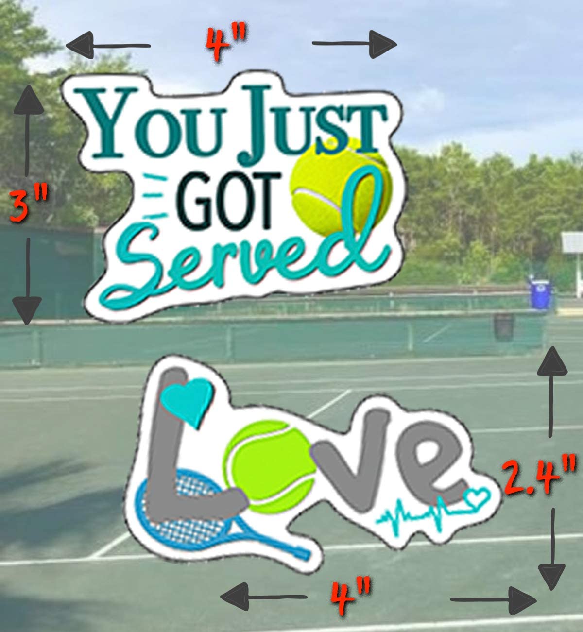 Tennis Stickers