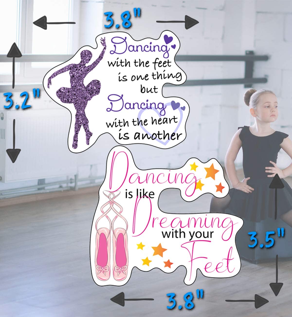 Ballerina Stickers