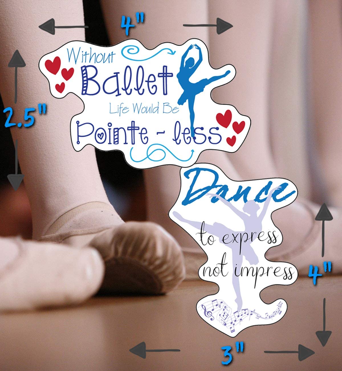 Ballerina Stickers