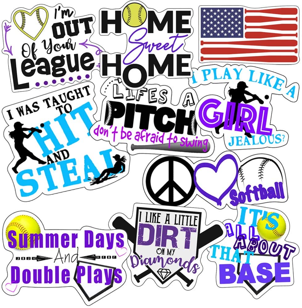 Softball Stickers