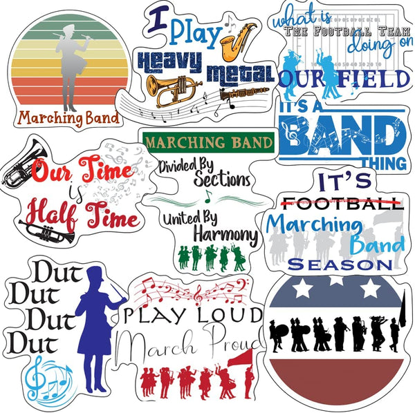 Marching Band Stickers
