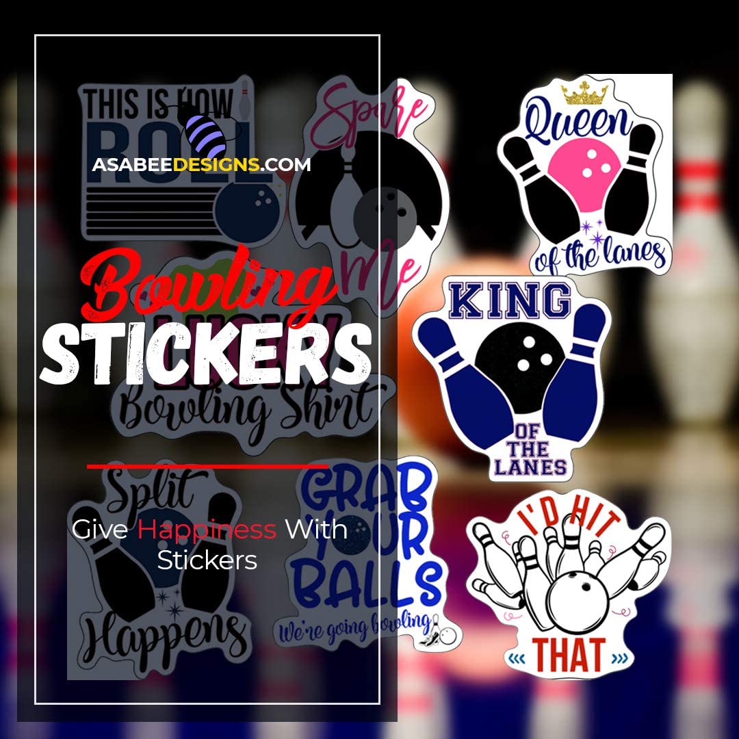 Bowling Stickers